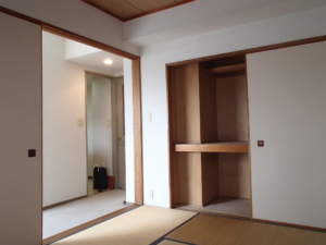 リノベーション前のお部屋