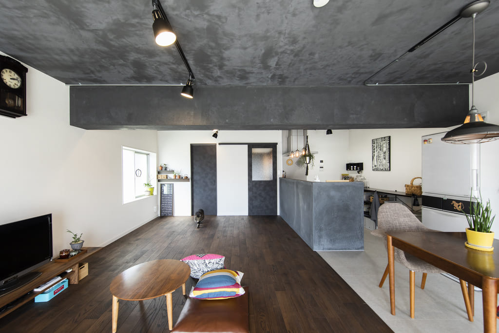 古きを活かすモルタル