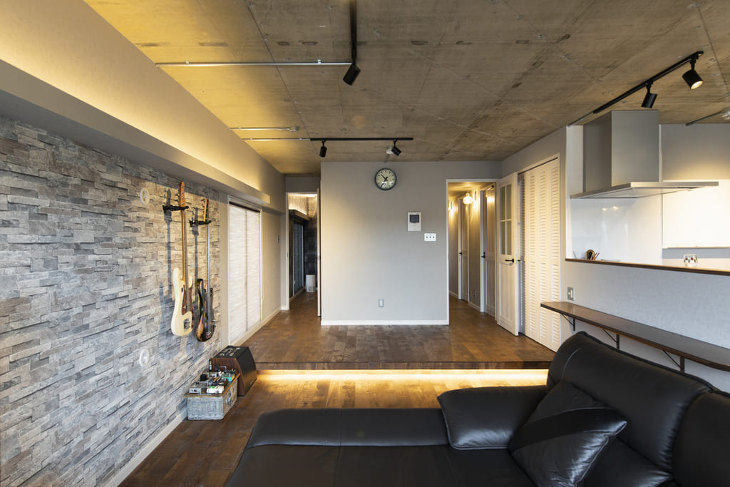 間接照明が紡ぐ“ひかり”の回遊