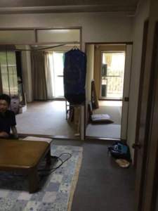 リノベーション前のお部屋