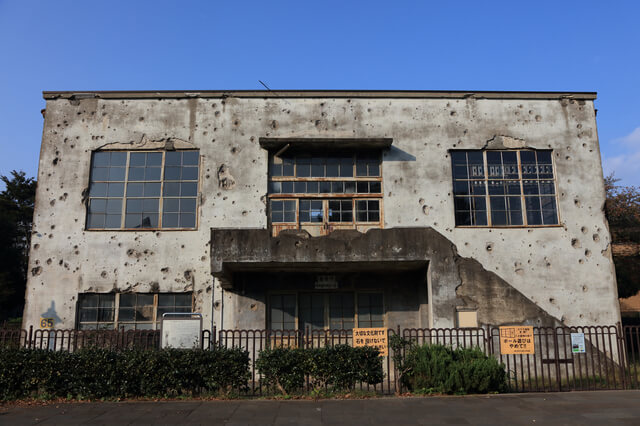 旧日立航空機立川工場変電所