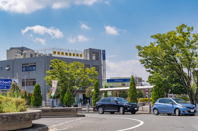 駅前風景　戸田公園駅 (2)